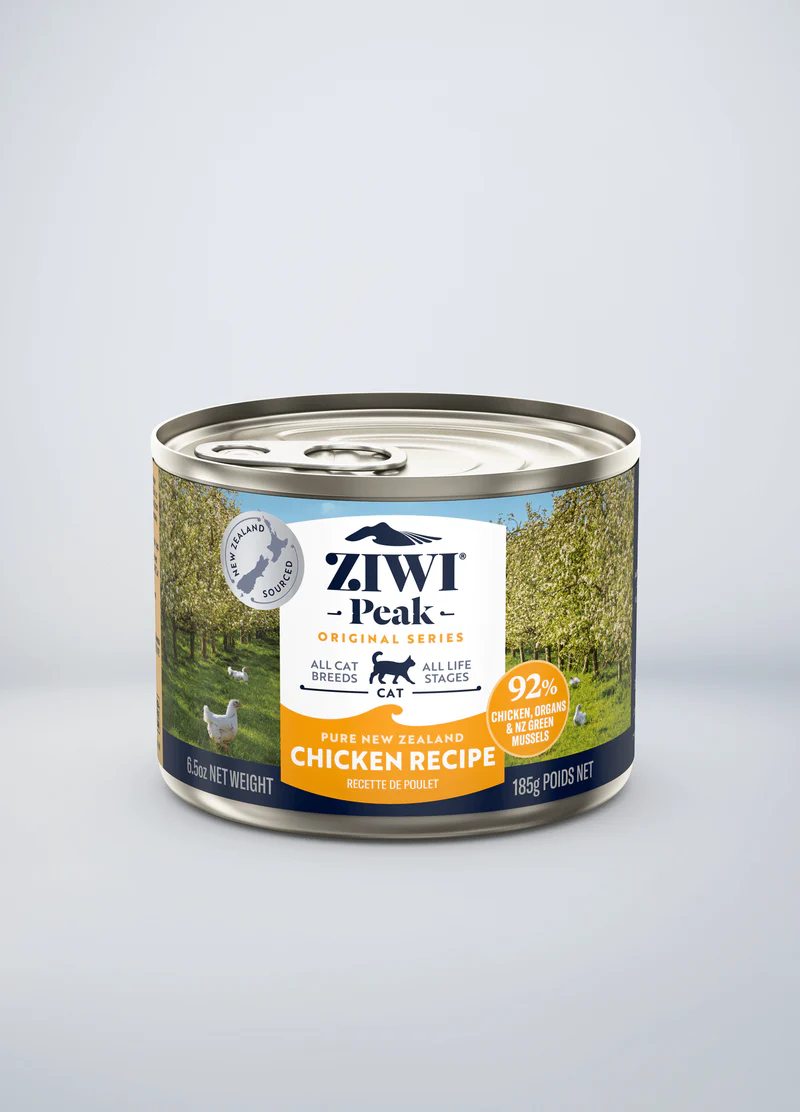 Ziwi Peak Canned Cat Food Chicken Recipe 185g